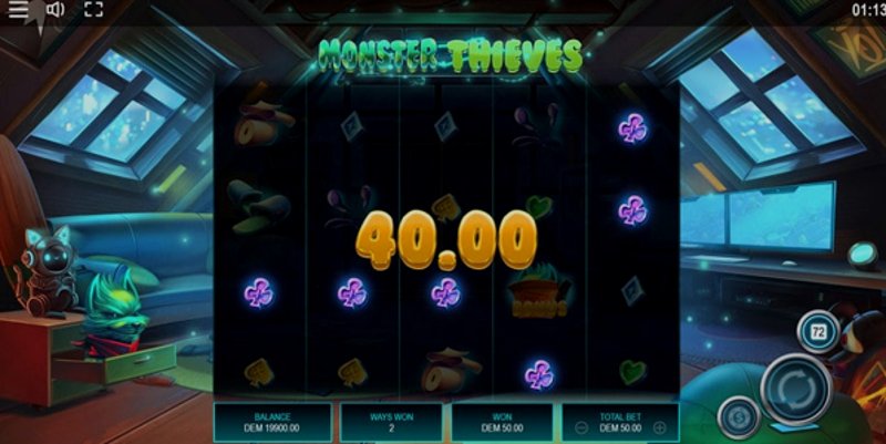 Play Monster Thieves by Mancala Gaming at 1Win Casino