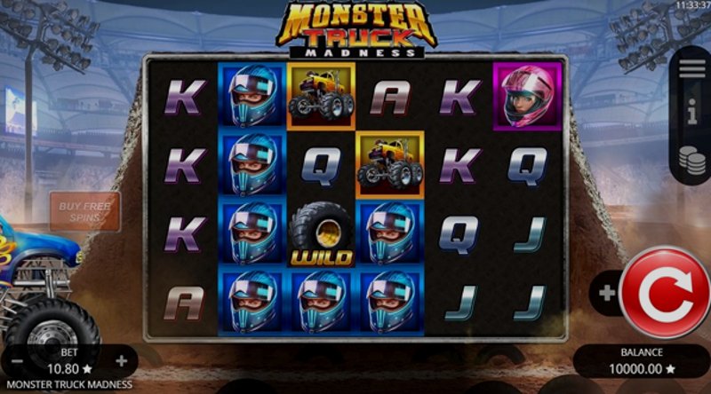 Play Monster Truck Madness by Booming at 1Win Casino