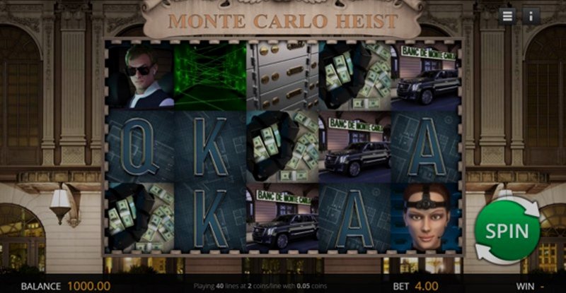 Play Monte Carlo Heist by Genii at 1Win Casino