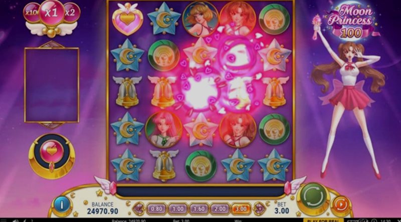 Play Moon Princess 100 by Playn Go at 1Win Casino