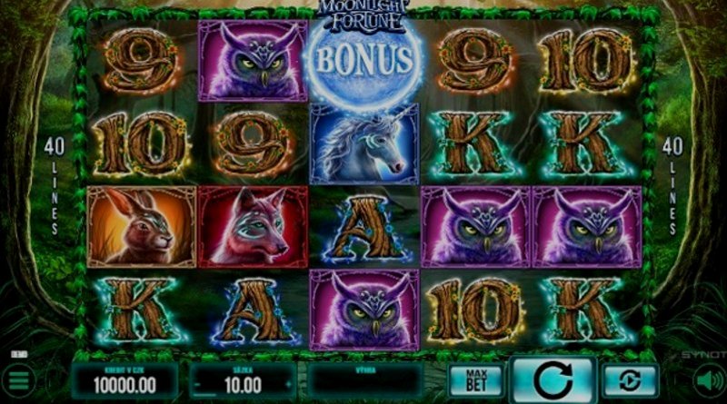 Play Moonlight Fortune by Synot at 1Win Casino