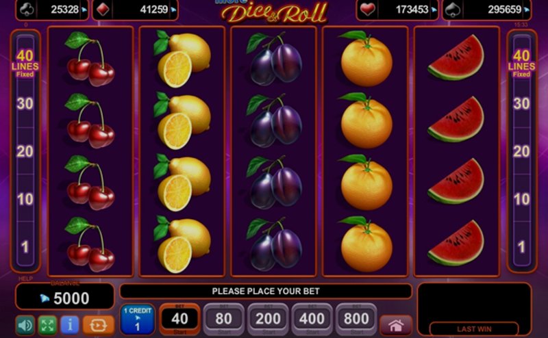 Play Dice and Roll by Amusnet at 1Win Casino