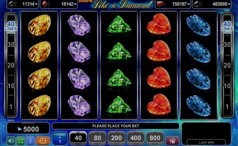 Play More Like a Diamond by Amusnet at 1Win Casino