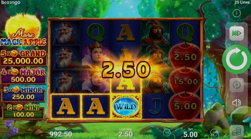 Play Magic Apple by 3 Oaks Gaming at 1Win Casino