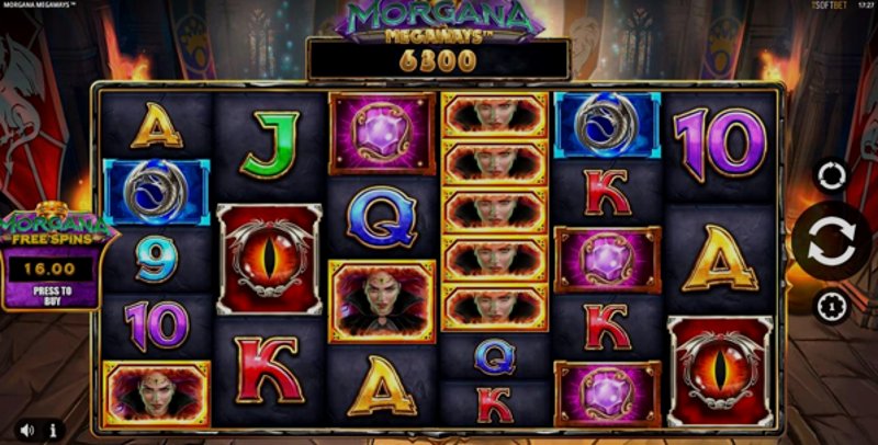 Play Morgana Megaways by Isoftbet at 1Win Casino