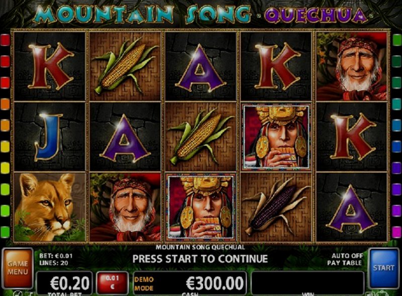 Play Mountain Song Quechua by Ct Interactive at 1Win Casino