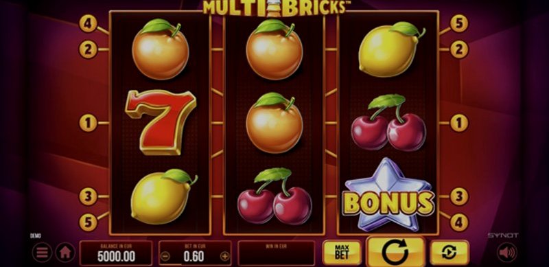 Play Multi Bricks by Synot at 1Win Casino