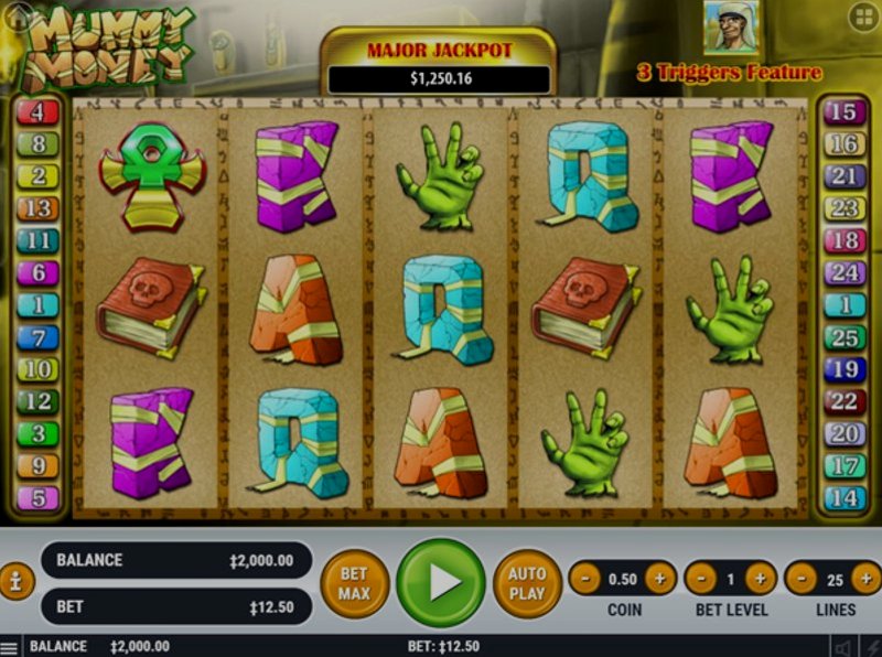 Play Mummy Money by Habanero at 1Win Casino