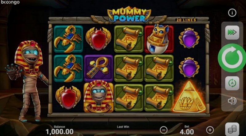 Play Mummy Power by 3 Oaks Gaming at 1Win Casino