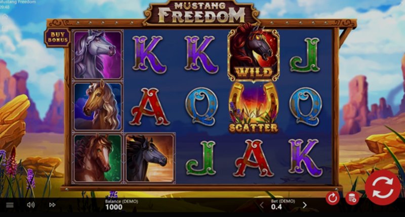 Play Mustang Freedom by Barbara Bang at 1Win Casino