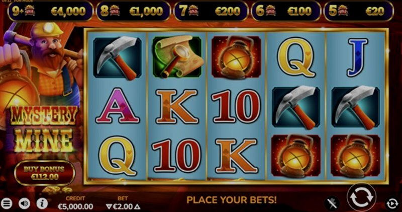 Play Mystery Mine by Bluehorn at 1Win Casino