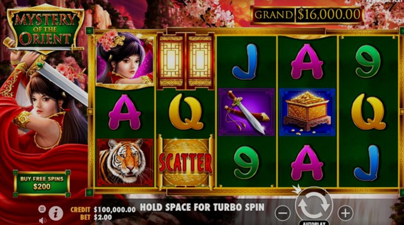 Play Mystery of the Orient by Pragmatic at 1Win Casino