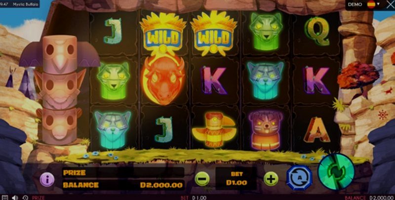 Play Mystic Buffalo by Triplecherry at 1Win Casino