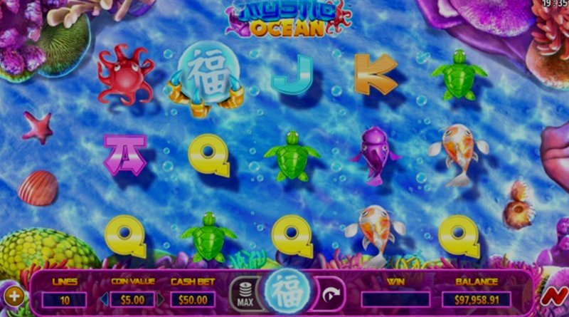 Play Mystic Ocean by Netgaming at 1Win Casino