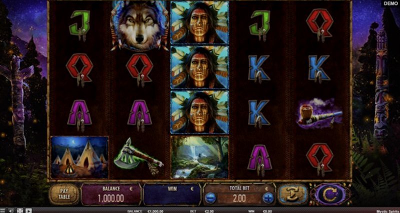 Play Mystic Spirits by Red Rake at 1Win Casino