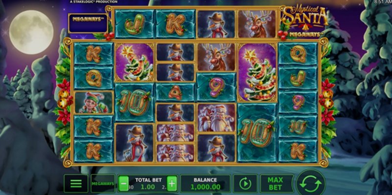 Play Mystical Santa Megaways in Russia at 1Win Casino