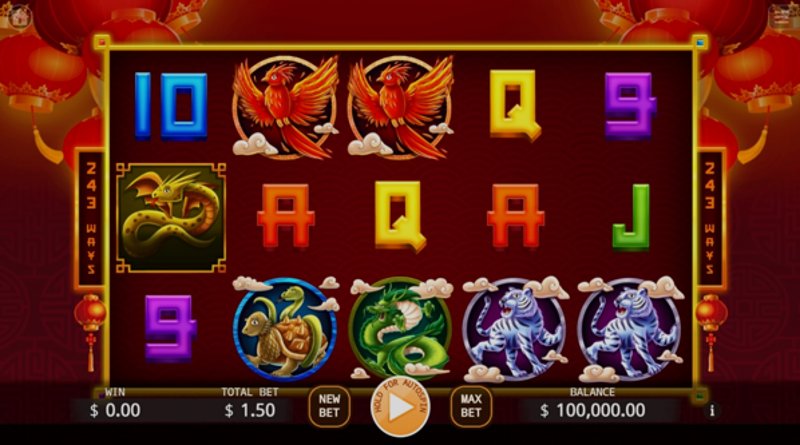 Play Mythological Creatures by Kaga at 1Win Casino