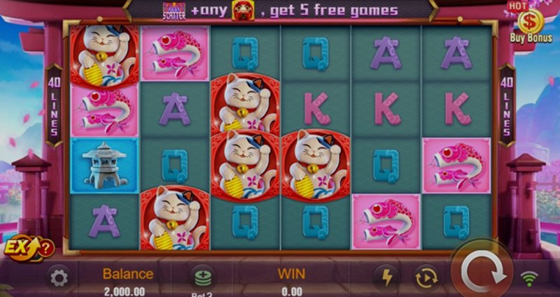 Play Neko Fortune by Tadagaming at 1Win Casino