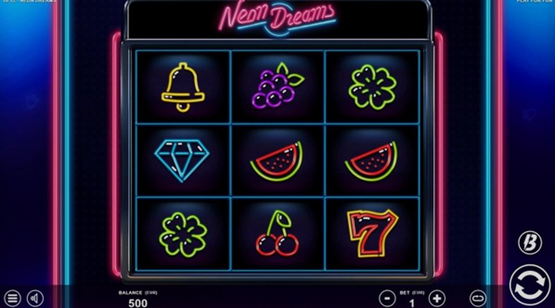 Play Neon Dreams in Mali at 1Win Casino