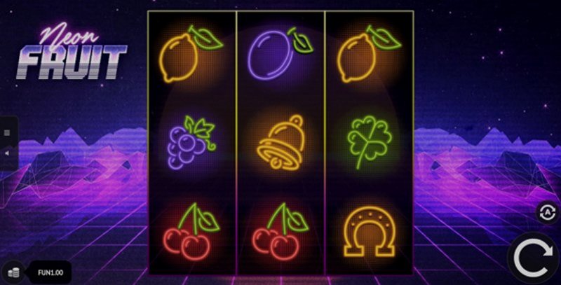 Play Neon Fruit by 1x2gaming at 1Win Casino