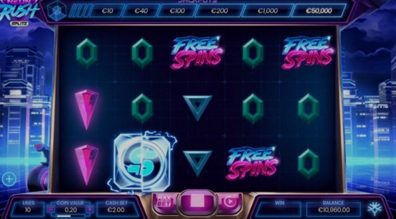 Play Neon Rush by Yggdrasil at 1Win Casino