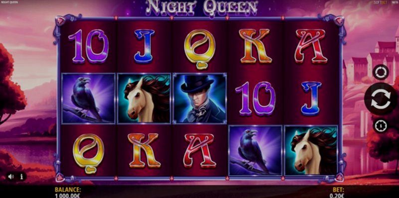 Play Night Queen by Isoftbet at 1Win Casino