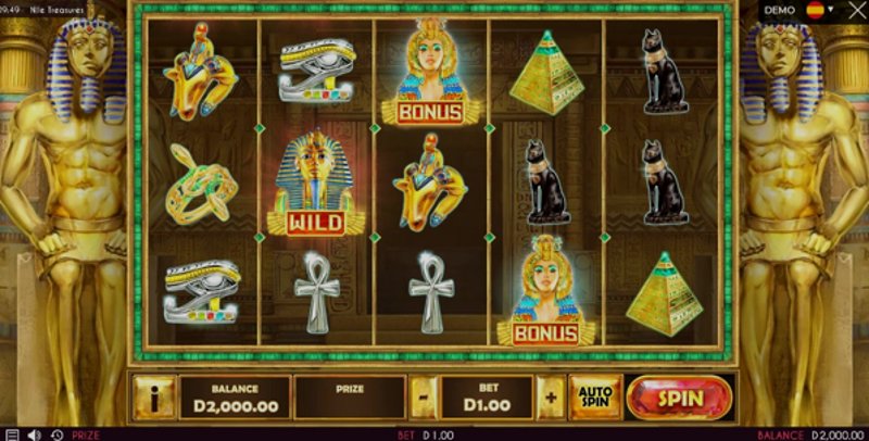 Play Nile Treasures by Triplecherry at 1Win Casino