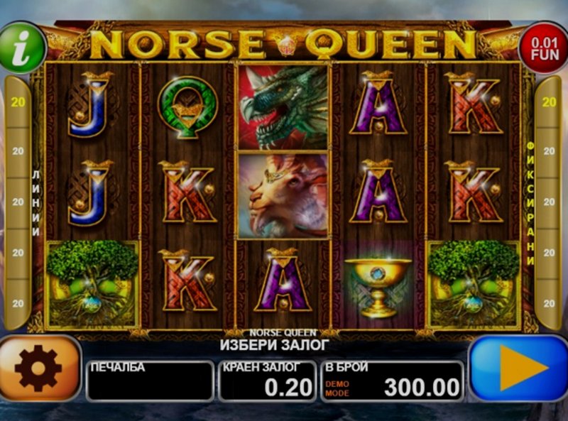 Play Norse Queen by Ct Interactive at 1Win Casino