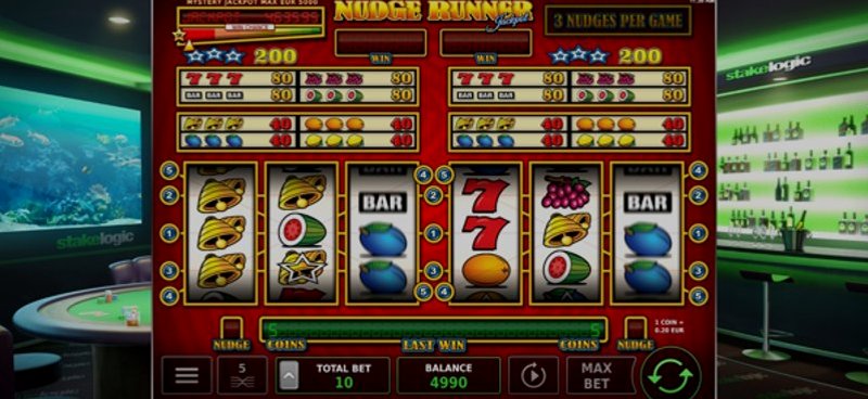 Play Nudge Runner by Stakelogic at 1Win Casino