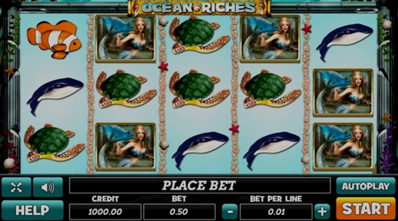 Play Ocean Riches by Play Pearls at 1Win Casino