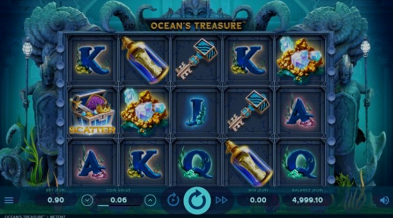 Play Ocean’s Treasure by Netent at 1Win Casino