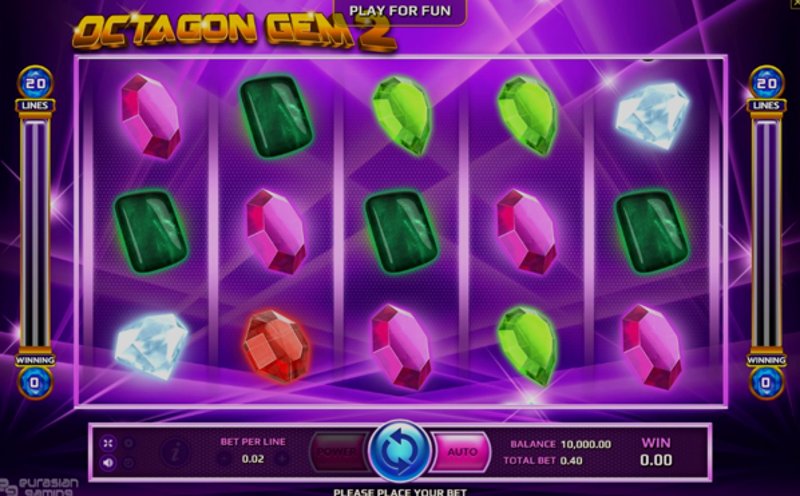 Play Octagon Gem by Eurasian Gaming at 1Win Casino