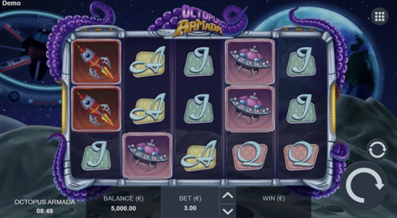 Play Octopus Armada by Bluehorn at 1Win Casino