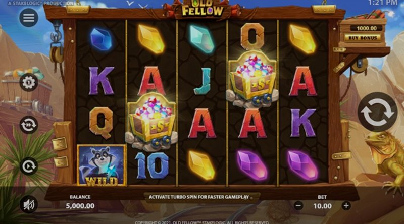 Play Old Fellow by Stakelogic at 1Win Casino