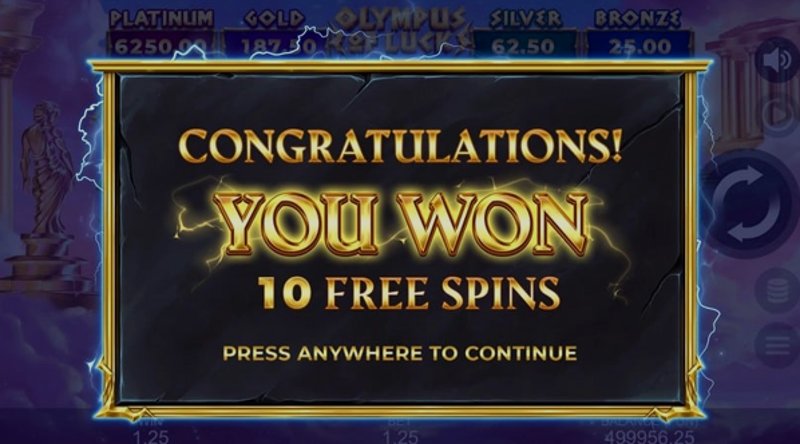 Play Olympus of Luck: Hold the Spin by Gamzix at 1Win Casino