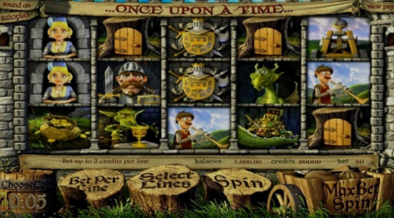 Play Once Upon A Time by Betsoft at 1Win Casino