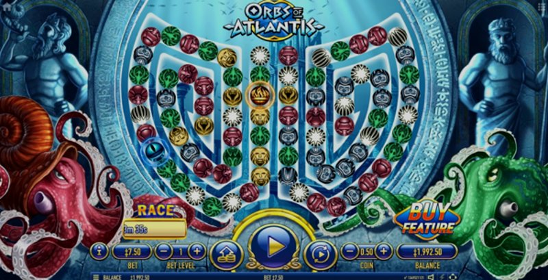 Play Orbs of Atlantis by Habanero at 1Win Casino