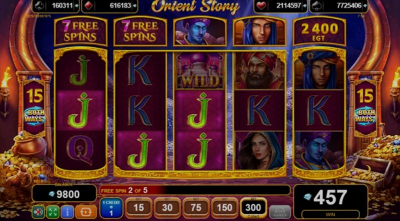 Play Orient Story by Amusnet Interactive at 1Win Casino