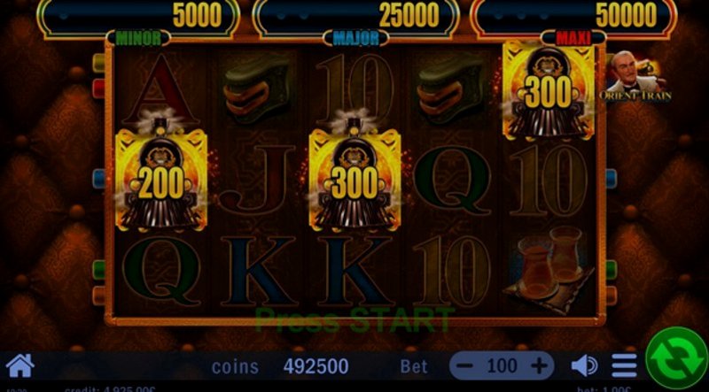 Play Orient Train by Swintt at 1Win Casino