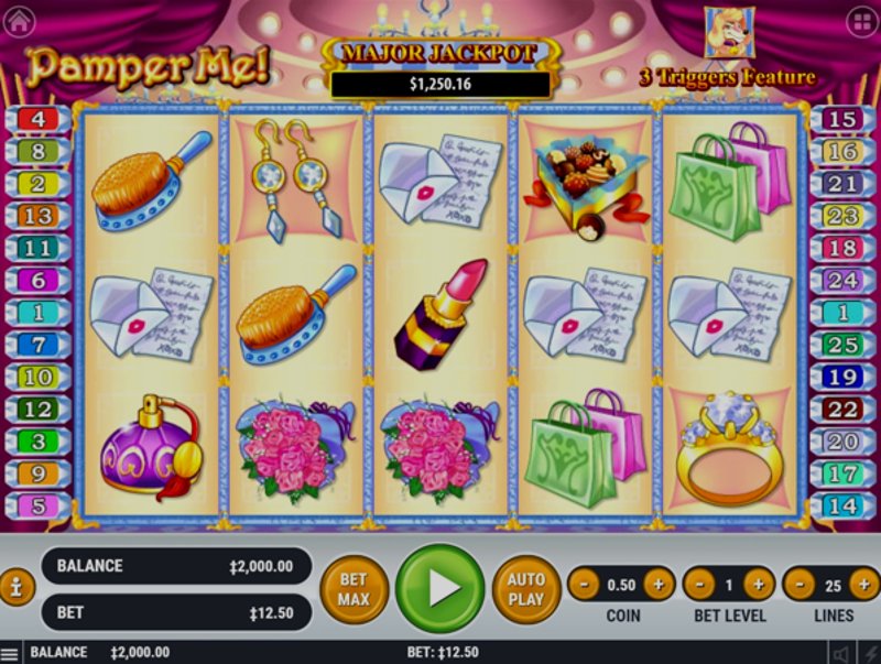 Play Pamper Me by Habanero at 1Win Casino