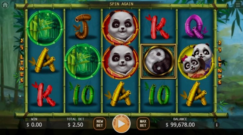 Play Panda Family by Kaga at 1Win Casino