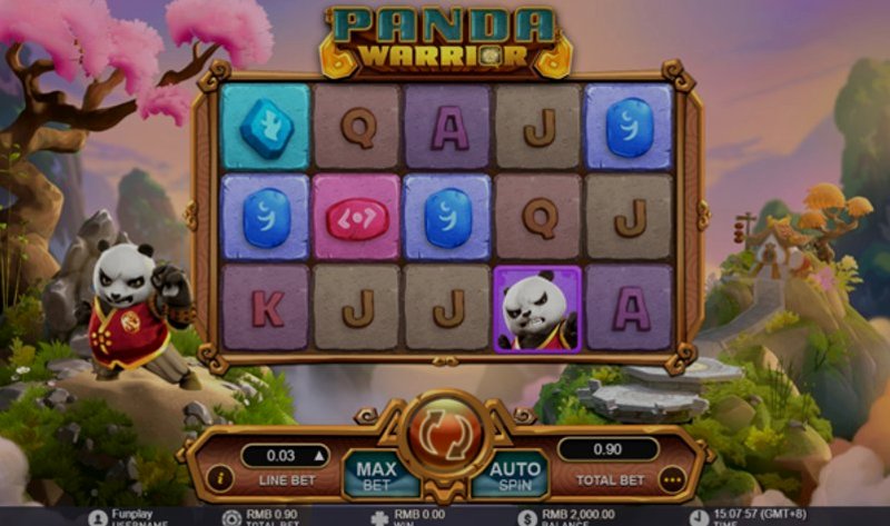 Play Panda Warrior in Canada at 1Win Casino