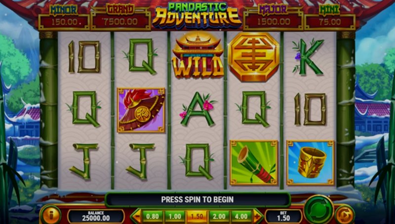 Play Pandastic Adventure by Playn Go at 1Win Casino