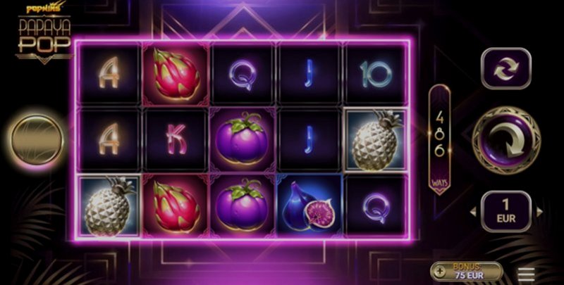 Play Papaya Pop by Yggdrasil at 1Win Casino