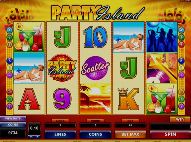 Play PARTY ISLAND by Cq9 at 1Win Casino