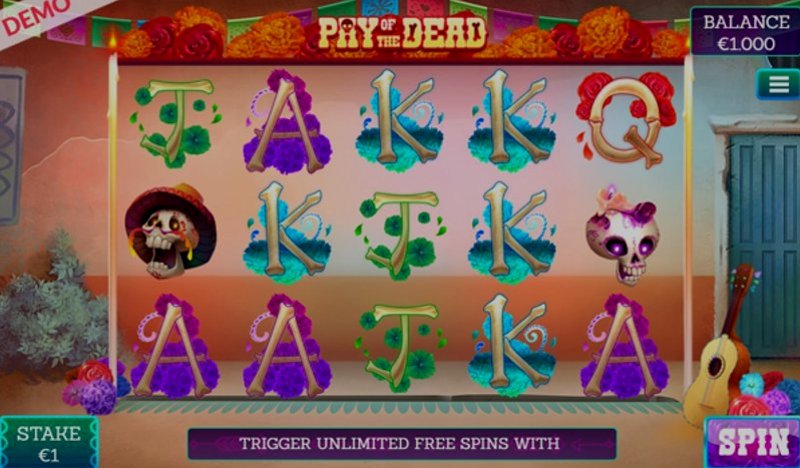 Play Pay of the Dead by Slingo at 1Win Casino