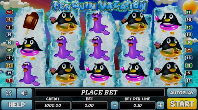 Play Penguin Vacation by Play Pearls at 1Win Casino