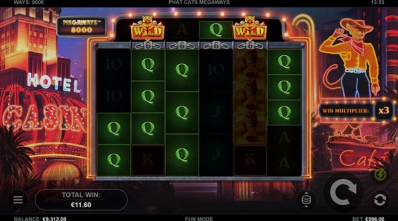 Play Phat Cats Megaways by Kalamba at 1Win Casino