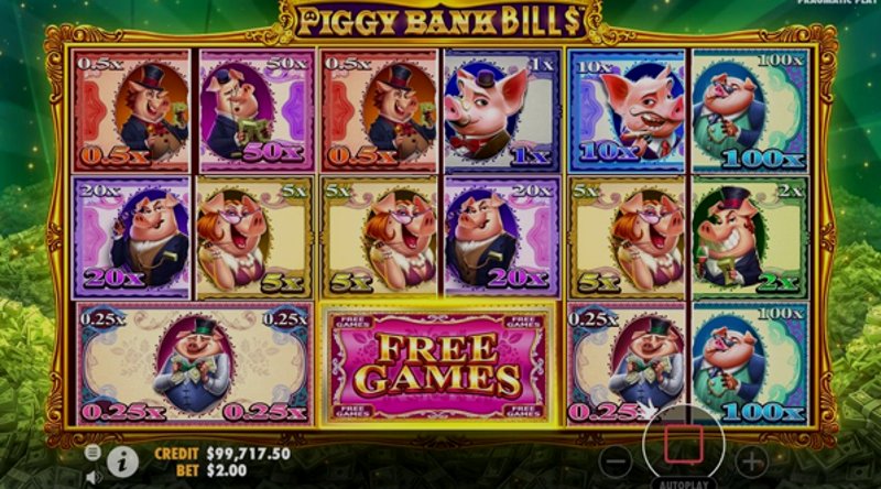 Play Piggy Bank Bills by Pragmatic at 1Win Casino