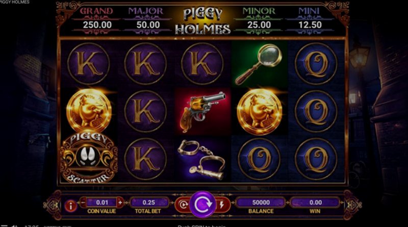 Play Piggy Holmes by Gameart at 1Win Casino